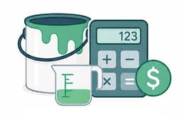 Paint quantity and cost estimator